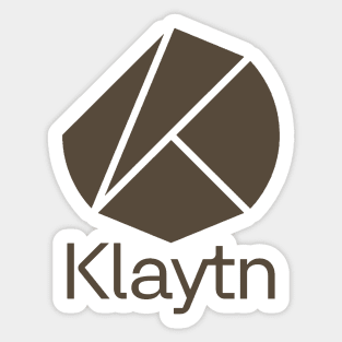 Klay Coin Cryptocurrency Klaytn crypto Sticker